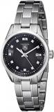 TAG Heuer Women's WV1410.BA0793 Carrera Diamond-Accented Stainless Steel Watch
