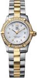 TAG Heuer Women's WAF1450.BB0814 Aquaracer Diamond Accented 18kt Two-Tone Watch