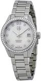 Tag Heuer Carrera Automatic Mother of Pearl Dial Stainless Steel Ladies Watch WAR2415BA0770
