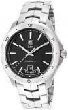 Tag Heuer Men's Link Automatic Stainless Steel Skeletonized Black Dial