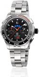 Tag Heuer Aquaracer Automatic Chronograph Black Dial Stainless Steel Mens Watch CAK211B.BA0833