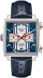 Tag Heuer Monaco Automatic Chronograph Blue and White Dial Mens Watch CAW211DFC6...