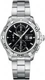 TAG Heuer Men's CAP2110.BA0833 Aquaracer Black Chronograph Dial Watch