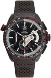 TAG Heuer Men's CAV5185.FT6020 Grand Carrera Automatic Chronograph Black Dial Watch