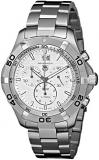 TAG Heuer Men's CAF101F.BA0821 Aquaracer Quartz Silver Chronograph Dial Watch