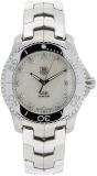 TAG Heuer Men's WJ1114.BA0570 Link Stainless Steel White Mother-of-pearl Diamond Dial Watch