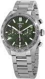Tag Heuer Carrera Chronograph Automatic Green Dial Men's Watch CBN2A10.BA0643