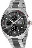 TAG Heuer Men's Formula 1 Swiss-Automatic Watch with Stainless-Steel Strap, Silver, 21 (Model: CAZ2012.BA0970)