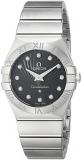 Omega Women's 12310276051001 Constellation Analog Display Swiss Quartz Silver Watch