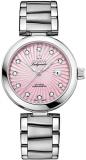 Omega DeVille Ladymatic Pink Dial with Diamond Markers Women's Watch 425.30.34.20.57.001