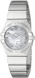Omega Women's 12310246055001 Constellation Analog Display Swiss Quartz Silver Watch