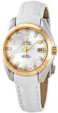 Omega Seamaster Aqua Terra Automatic Chronometer Diamond White Mother of Pearl Dial Ladies Watch 231.23.30.20.55.002