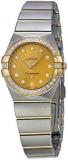 Omega Constellation Diamond Champagne Dial Ladies Watch 123.25.24.60.58.001