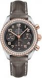 Omega Speedmaster Chronograph Diamond Women's Watch 324.28.38.40.06.001