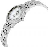 Omega De Ville Prestige Quartz 24.4mm Steel Diamond Women's Watch 424.15.24.60.55.001