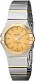 Omega Women's 123.20.24.60.08.001 Constellation Champagne Dial Watch