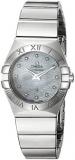Omega Women's 'Constellation' Swiss Quartz Stainless Steel Dress Watch, Color:Silver-Toned (Model: 12310276055004)