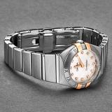 Omega Constellation Co-Axial Automatic Movement Mother Of Pearl Dial Ladies Watches O12320246055005