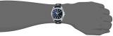 Omega Men's 'Seamaster150' Swiss Automatic Stainless Steel and Leather Dress Watch, Color:Blue (Model: 23113392103001)
