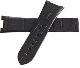 Omega 24mm x 18mm Black Leather Watch Band Strap CUZ011235 GJB