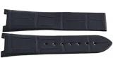 Omega 24mm x 18mm Navy Blue Leather Watch Band Strap CUZ011245 JIA