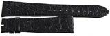 Genuine Omega Seamaster Black Alligator Strap Band 20mm x 16mm CUZ013142 GJB