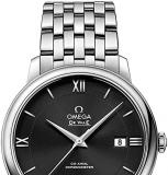 Omega De Ville Prestige Black Dial Automatic Mens Watch 42410402001001