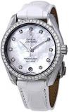 Omega Seamaster Aqua Terra Automatic Diamond White Mother of Pearl Dial Ladies Watch 231.18.39.21.55.001