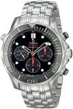 Omega Men's 21230445001001 Analog Display Automatic Self Wind Silver Watch