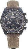 Omega Speedmaster Moonwatch Co-Axial Black Dial Chronograph Automatic Mens Watch...