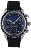 Omega Speedmaster Racing Automatic Chronograph Blue Dial Stainless Steel Mens Wa...