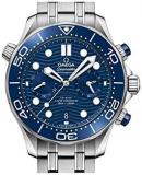 Omega Diver 300M Co‑Axial Master Chronometer Chronograph 44mm Watch 210.30.44.51.03.001