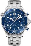 Omega Diver 300M Co‑Axial Master Chronometer Chronograph 44mm Watch 210.30.44.51.03.001