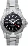 Breitling Avenger Automatic GMT Black Dial Men's Watch A32397101B1A1