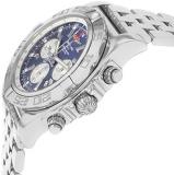 Breitling Men's BTAB041012-C834SS Chronomat GMT Analog Display Mechanical Hand Wind Silver Watch
