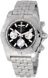 Breitling Men's AB011012/B967SS Chronomat B01 Black Dial Watch