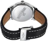 Breitling Transocean Black Dial Black Leather Automatic Mens Watch A1036012-BA91BKLT