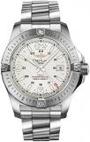 Breitling Men's A13341C3/G782 Analog Display Automatic Self Wind Silver Watch