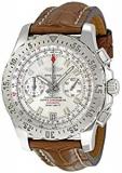 Breitling Skyracer Silver Guilloche Dial Automatic Chronograph Men's Watch A2736234-G615BRCT