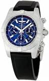 Breitling Men's AB011011/C789 Chronomat B01 Blue Chronograph Dial Watch