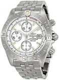 Breitling Windrider Galactic Chronograph II Mother of Pearl Dial Stainless Steel Men's Watch A1336410-A569SS