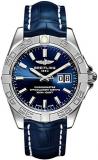 Breitling Galactic 41 Blue Dial Stainless Steel Men's Watch A49350L2/C929-719P
