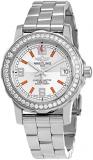 Breitling Colt Quartz Diamond Silver Dial Men's Watch A7738753/G764.158A