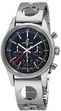 Breitling Transocean Chronograph Automatic Black Dial Men's Watch AB045112/BC67-222A
