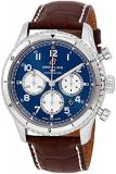 Breitling Aviator 8 Chronograph Automatic Blue Dial Watch AB0119131C1P2