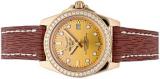 Breitling Galactic Quartz Gold Dial Watch H7133053/H550 (Pre-Owned)