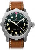 Breitling Aviator Mechanical(Automatic) Green Dial Watch EB2040101L1X1 (Pre-Owned)