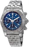 Breitling Chronomat B01 Chronograph 44 Blue Dial Men's Watch AB0115101C1A1
