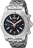 Breitling Men's AB041210/BB48 Chronomat GMT Analog Display Swiss Automatic Silver Watch