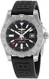 Breitling Men's BTA3239011-BC35BKPD3 Avenger II GMT Analog Display Swiss Automatic Black Watch